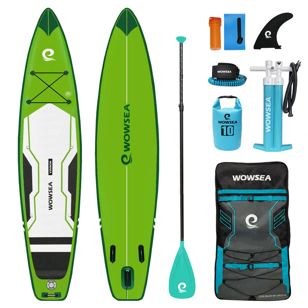 WOWSEA Inflatable Up 12\'/366cm Flyfish Paddle – Stand Board F2