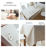 High Class Canvas Tablecloth,Daily Life Use or Christmas Festival Decoration Tablecover 55x86.6" - www.wowseastore.com