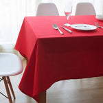 High Class Canvas Tablecloth,Daily Life Use or Christmas Festival Decoration Tablecover 55x86.6" - www.wowseastore.com