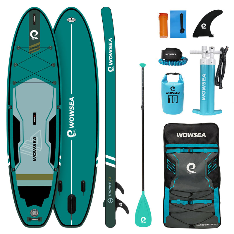 WOWSEA 10'6"/323cm Trophy T2 Inflatable Stand Up Paddle Board